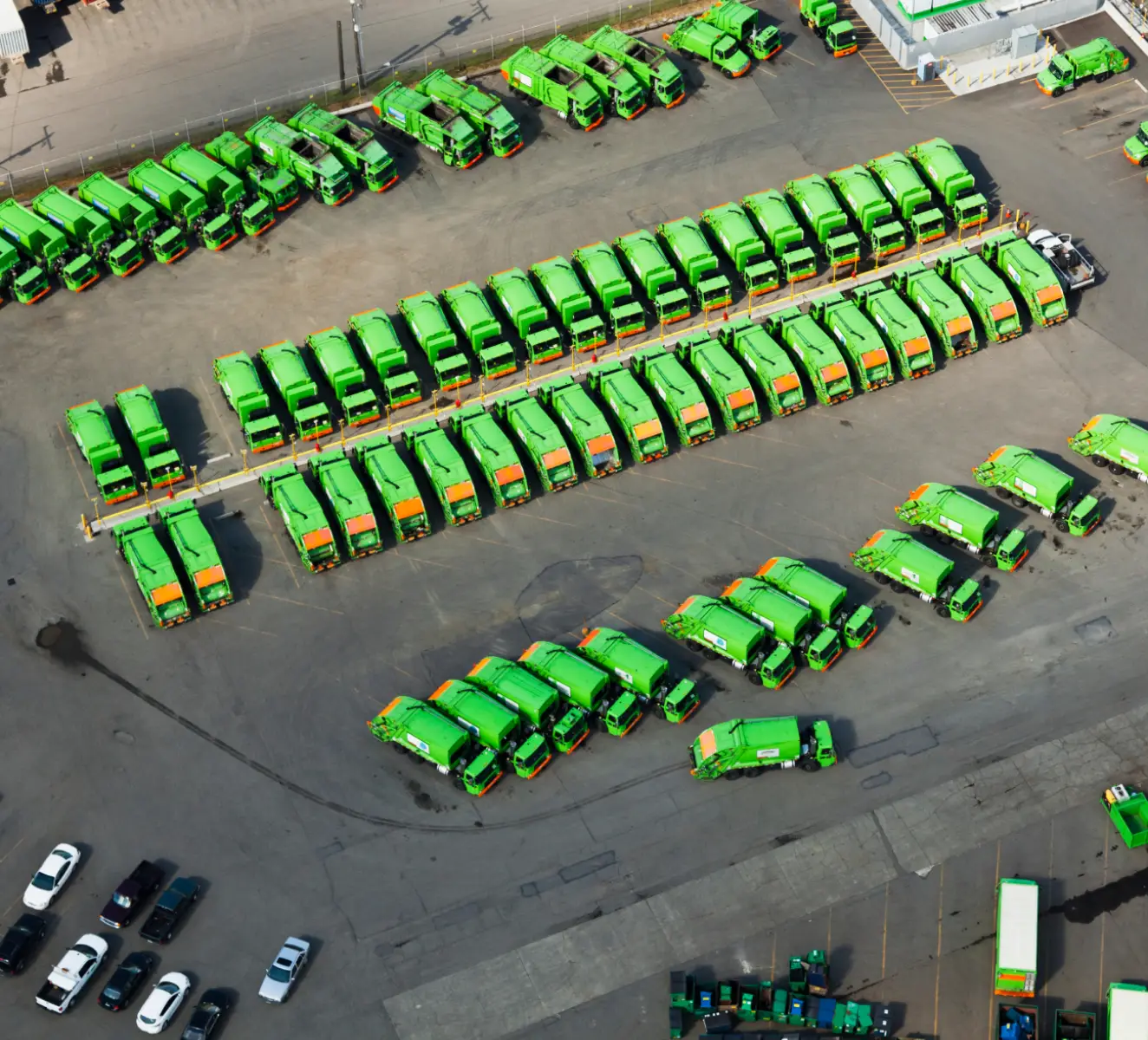Parked fleet
